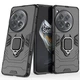 Чехол с подставкой Deexe Hybrid Case для OnePlus 12 - Black - изображение 2