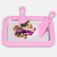 Морожениця Ice Cream Maker Instant з лопатками Pink - зображення 1