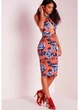 Коричневое миди платье Missguided XXS Stk002041 - изображение 3