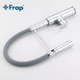 Смеситель для кухни Frap F4452-6 с гибким изливом, 2 режима, серый/хром - изображение 4