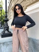Женские брюки карго LeNaTo "Skylar" мокко 48-50 - изображение 5