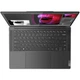Ноутбук Lenovo Yoga Pro 9 14IRP8, (83BU0038RM) 14,5" / Intel Core i9-13905H / RAM 32 ГБ / SSD 1 ТБ / RTX 4060 / Windows 11 Pro / сірий - зображення 4