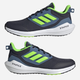 Buty sportowe chłopięce lekkie adidas EQ21 Run 2.0 GY4361 36 (4UK) Czarne (4065426055528) - obraz 4