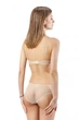 Комплект женский топ и трусики-слипы из сеточки в горошек и кружева Lingerie Жасмин 2002+276-1294г L - изображение 5