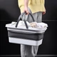 Ведро складное MVM BIN-19 бело-серое 16л (BIN-19 16L WHITE/GRAY) - изображение 9