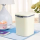 Відро для сміття 2 л з кришкою пластикове бежеве MVM BIN-06 2L BEIGE - зображення 3