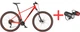 Велосипед KTM CHICAGO 291 29" рама XXL/57 2023 Оранжевый (9008594449916) + подарок Комплект фара + задняя мигалка Knog Plugger Front Twinpack 350/10 Lumens(with Plug Rear) - изображение 1