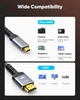 ​Кабель Highwings microHDMI to HDMI 2.0 4K@60Hz 3м серый - изображение 4