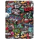 Чохол UniCase Life Style для OPPO Pad Neo / Air 2 / OnePlus Pad Go - Graffiti - зображення 2