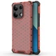Защитный чехол Deexe Honeycomb Series для Xiaomi Redmi Note 13 - Red - изображение 1