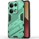 Захисний чохол з підставкою Deexe Bibercas для Xiaomi Redmi Note 13 Pro 4G / Poco M6 Pro - Green - зображення 2