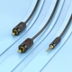 Кабель для аудиоустройств HOCO UPA28 double lotus RCA 1.5 м Black - изображение 8
