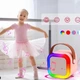 Акумуляторна колонка з 2-ма караоке мікрофонами Winso K12 Комплект з RGB підсвічуванням 10W Рожева - зображення 6