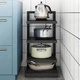 Кухонна полиця для зберігання каструль, 3 рівня Kitchen shelf for storing pots / Полиця на кухню для посуду - зображення 2