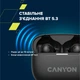 Наушники Canyon OnGo TWS-10 ANC ENC Graphite (CNS-TWS10BK) - изображение 10