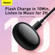 Наушники Baseus True Wireless Earphones Bowie E2 |BT5.2, 40/300mAh, 5H, Location, OTA| (NGTW090001) черные - изображение 7
