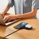 Зарядка Qi Baseus Digital LED Display 2in1 Wireless Charger Universal version |20W| чорна - зображення 8