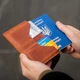Портмоне для документів, колір коньяк - зображення 6