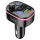АЗП FM модулятор HOCO E62 PD20W+QC3.0 Чорний - зображення 2