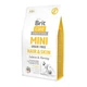Сухой корм Brit Care GF Mini Hair & Skin для собак миниатюрных пород, для кожи и шерсти, с лососем и селедкой, - изображение 1