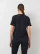 Футболка бавовняна довга жіноча New Balance Sport Essentials Jersey Logo WT41502 M Чорна (197375382968) - зображення 2