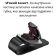 Автомобильный держатель для очков на подголовник в машину клипса зажим черный Baseus - изображение 2