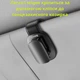 Автомобильный держатель для очков на подголовник в машину клипса зажим черный Baseus - изображение 4
