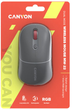 Мышь Canyon MW-22 Dual Band RGB Wireless Dark Grey (CNS-CMSW22DG) - изображение 6