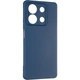 Чехол Fiji Full Soft Premium для Xiaomi Redmi Note 13 5G противоударный бампер с микрофиброй Dark Blue - изображение 1