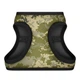 Шлей для собак мягкая WAUDOG Clothes с QR паспортом, "Милитари", XS3, В 32-35 см, С 22-24 см - изображение 2