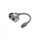 Разветвитель Digitus витой пары, STP, cat.5e, 1x2RJ-45 (DN-93904) - изображение 1