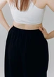 Вільні однотонні штани Base RAO WEAR OneSize 165-175 см чорний - зображення 2