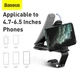 Держатель для телефона в машину Baseus Big Mouth Pro Car Mount (4"-6,7"). Black - изображение 9