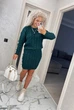Fashions • В'язаний костюм Злата Fashions 42-52 смарагдовий (314-нс) - зображення 7