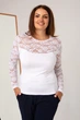 Fashions • Женская базовая кофта "Изабелла" Fashions 3XL белый (7428-ни) - изображение 2
