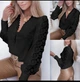 Fashions • Кофта женская Беатриса Fashions 54-56 черный (#453-ел) - изображение 6