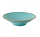 Салатник глибокий круглий Turquoise порцеляновий 25 см Porland 368126/T - зображення 1