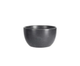 Фарфоровый салатник-сахарница круглый Black Porland 210 мл 10 см 382125/Bl - изображение 1