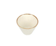 Салатник-соусник конусный Beige фарфоровый глубокий Porland 47 мл 6 см 368206/B - изображение 1