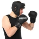 Перчатки для бокса боксерские перчатки Hard Touch Gloves 4432 Black 14 унций - изображение 7