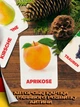 Карточки Домана ''Фрукты'' на немецком языке, в наборе 23 карточек - изображение 1