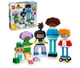 Конструктор LEGO DUPLO Town Конструктор людей с сильными эмоциями 71 деталь (10423) - изображение 3