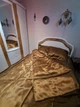 Атласное постельное белье Семейный 150 x 210 с простыней на резинке наволочка 50х70 2шт Коричневый (14140103) - изображение 4