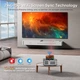 Мультимедійний проектор HORLAT T02 Full HD WiFi Bluetooth з динаміками - зображення 5