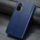 Кожаный чехол книжка GETMAN Gallant (PU) для Xiaomi Redmi Note 10 / Note 10s Blue - изображение 6
