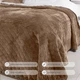 Покрывало ТЕП Velour (Велюр) 240х260 Капучино Ромб круглый - изображение 4