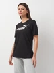 Футболка хлопковая женская Puma ESS Logo Boyfriend Tee 58686801 M Черная (4063697266919) - изображение 1