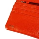 Оранжевый женский кошелёк из фактуной кожи Ashwood J56 MANDARIN - изображение 6