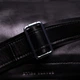 Большая кожаная сумка-бананка чёрного цвета Grande Pelle 742610 - изображение 8
