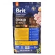 Сухой корм Brit Premium Dog Adult M для взрослых собак средних пород, с курицей, 8 кг - изображение 3